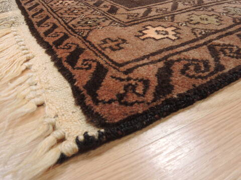Baluch Brown Hand Knotted 37 X 511  Area Rug 100-110229 Image 8