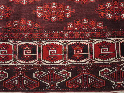 Khan Mohammadi Brown Hand Knotted 71 X 112  Area Rug 100-110231 Image 10