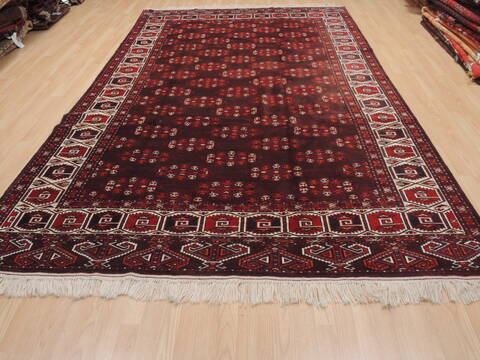Khan Mohammadi Brown Hand Knotted 71 X 112  Area Rug 100-110231 Image 1