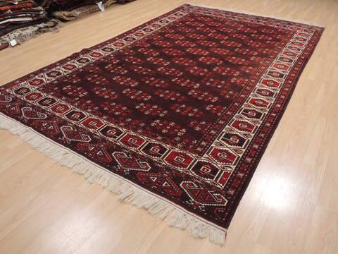 Khan Mohammadi Brown Hand Knotted 71 X 112  Area Rug 100-110231 Image 2