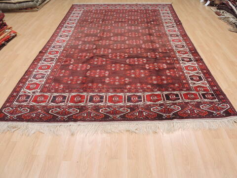 Khan Mohammadi Brown Hand Knotted 71 X 112  Area Rug 100-110231 Image 7