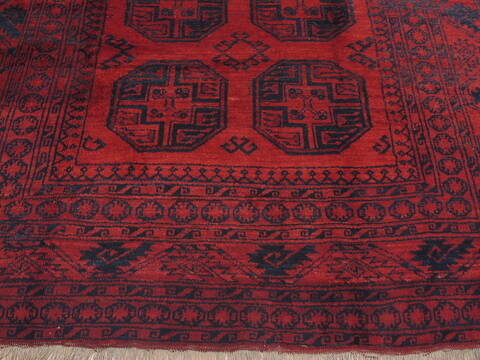 Khan Mohammadi Red Hand Knotted 611 X 100  Area Rug 100-110232 Image 5