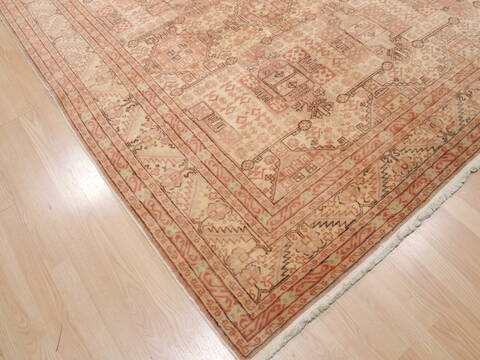 Kayseri Beige Hand Knotted 79 X 121  Area Rug 100-110251 Image 9