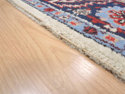 Heriz Beige Hand Knotted 61 X 88  Area Rug 100-110256 Image 11