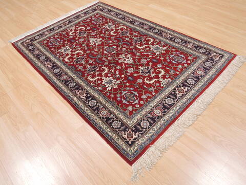 Heriz Red Hand Knotted 40 X 59  Area Rug 100-110258 Image 3
