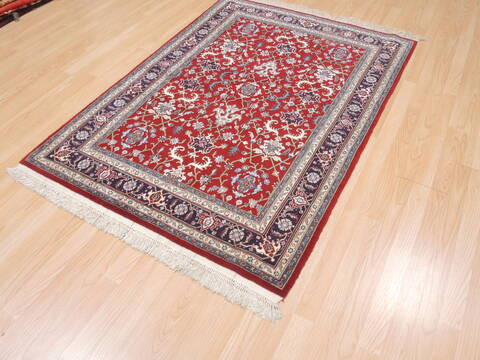 Heriz Red Hand Knotted 40 X 59  Area Rug 100-110258 Image 6
