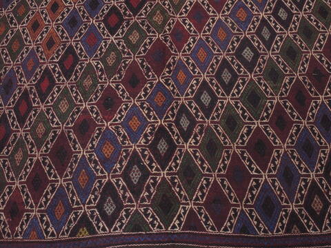 Kilim Red Hand Knotted 52 X 711  Area Rug 100-110261 Image 6