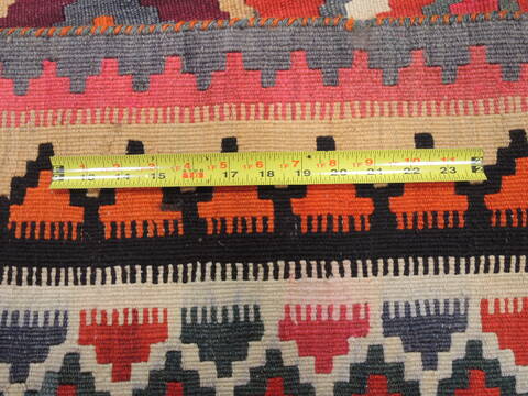 Kilim Red Hand Knotted 48 X 72  Area Rug 100-110264 Image 5