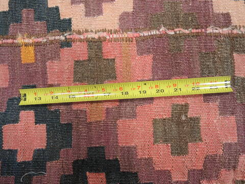 Kilim Brown Flat Woven 69 X 118  Area Rug 100-110265 Image 7
