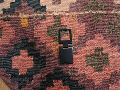 Kilim Brown Flat Woven 69 X 118  Area Rug 100-110265 Image 8