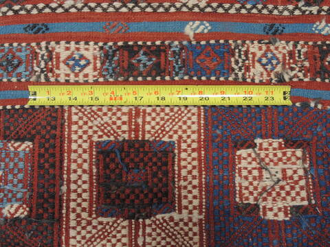 Kilim Red Hand Knotted 411 X 73  Area Rug 100-110266 Image 8
