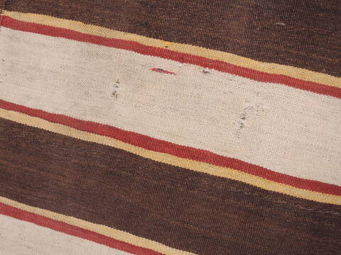Kilim Brown Runner Flat Woven 46 X 116  Area Rug 100-110267 Image 8
