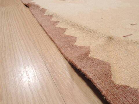 Kilim Beige Flat Woven 80 X 120  Area Rug 100-110269 Image 7