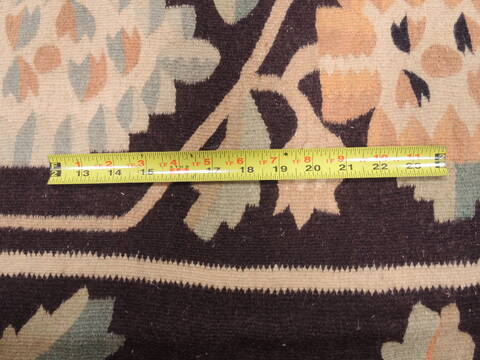 Kilim Brown Flat Woven 67 X 108  Area Rug 100-110272 Image 7