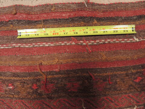 Kilim Red Flat Woven 411 X 86  Area Rug 100-110274 Image 8