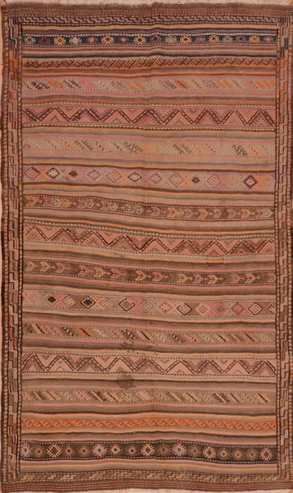 Kilim Beige Flat Woven 49 X 710  Area Rug 100-110277 Image 0