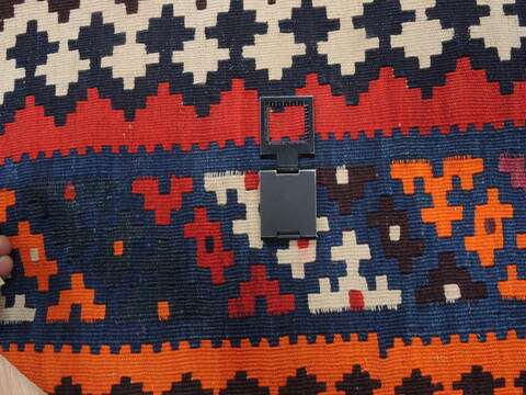 Kilim Red Flat Woven 56 X 90  Area Rug 100-110285 Image 6