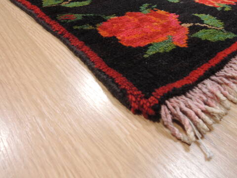 Karabakh Red Hand Knotted 41 X 91  Area Rug 100-110287 Image 8