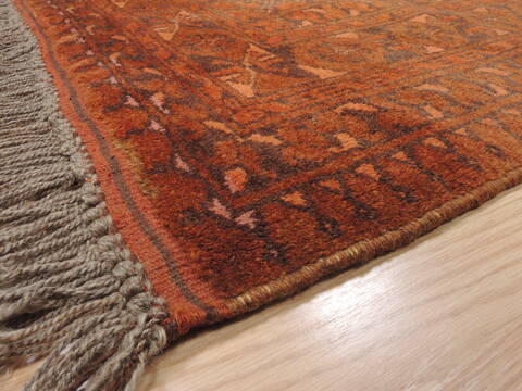 Khan Mohammadi Brown Hand Knotted 59 X 78  Area Rug 100-110290 Image 6
