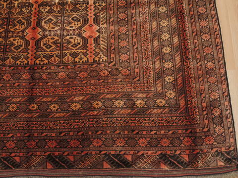Khan Mohammadi Brown Hand Knotted 85 X 130  Area Rug 100-110291 Image 10