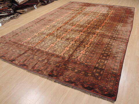 Khan Mohammadi Brown Hand Knotted 85 X 130  Area Rug 100-110291 Image 1