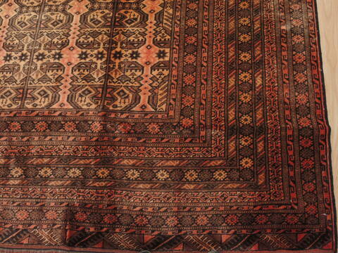 Khan Mohammadi Brown Hand Knotted 85 X 130  Area Rug 100-110291 Image 4