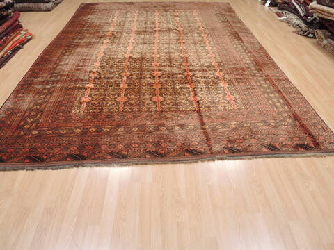 Khan Mohammadi Brown Hand Knotted 85 X 130  Area Rug 100-110291 Image 6