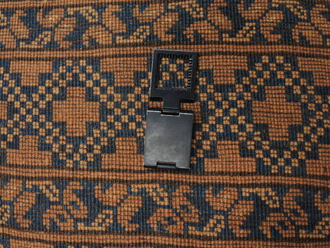 Khan Mohammadi Brown Hand Knotted 109 X 138  Area Rug 100-110294 Image 16