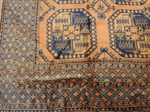 Khan Mohammadi Brown Hand Knotted 109 X 138  Area Rug 100-110294 Image 9