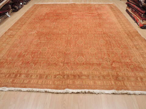 Khan Mohammadi Beige Hand Knotted 100 X 131  Area Rug 100-110296 Image 1