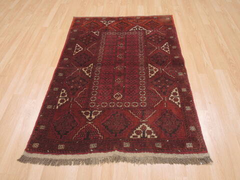 Khan Mohammadi Brown Hand Knotted 34 X 411  Area Rug 100-110301 Image 1
