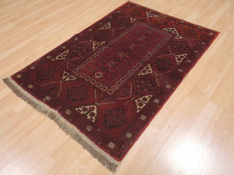 Khan Mohammadi Brown Hand Knotted 34 X 411  Area Rug 100-110301 Image 2