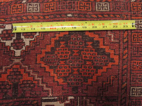 Khan Mohammadi Brown Hand Knotted 34 X 411  Area Rug 100-110301 Image 8