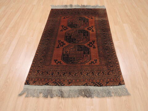 Khan Mohammadi Brown Hand Knotted 31 X 410  Area Rug 100-110302 Image 1