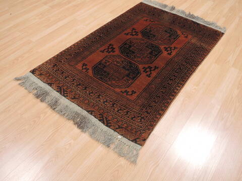 Khan Mohammadi Brown Hand Knotted 31 X 410  Area Rug 100-110302 Image 2