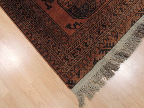 Khan Mohammadi Brown Hand Knotted 31 X 410  Area Rug 100-110302 Image 4