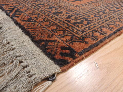 Khan Mohammadi Brown Hand Knotted 31 X 410  Area Rug 100-110302 Image 6