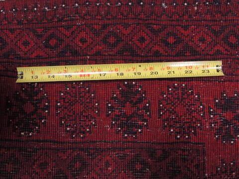 Khan Mohammadi Red Hand Knotted 33 X 63  Area Rug 100-110305 Image 9