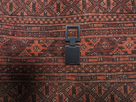 Khan Mohammadi Blue Hand Knotted 69 X 95  Area Rug 100-110311 Image 11