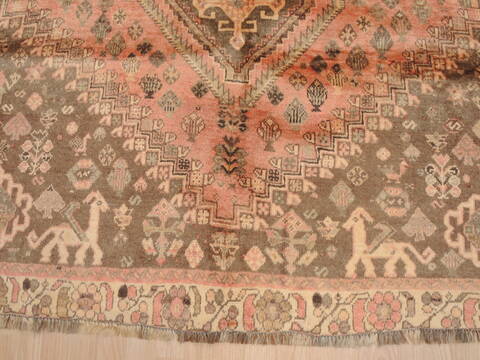 Khan Mohammadi Beige Hand Knotted 60 X 88  Area Rug 100-110321 Image 4