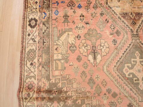 Khan Mohammadi Beige Hand Knotted 60 X 88  Area Rug 100-110321 Image 7