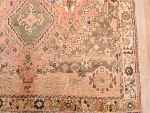 Khan Mohammadi Beige Hand Knotted 60 X 88  Area Rug 100-110321 Image 9