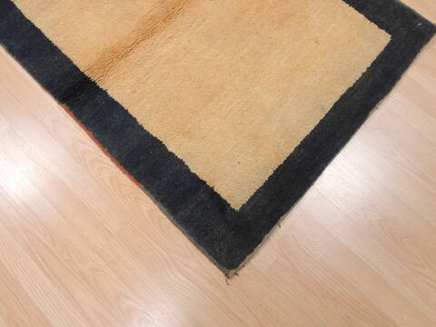 Gabbeh Beige Hand Knotted 32 X 411  Area Rug 100-110335 Image 4