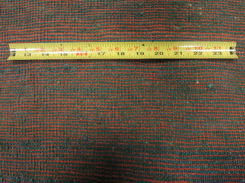Gabbeh Green Hand Knotted 210 X 48  Area Rug 100-110357 Image 7