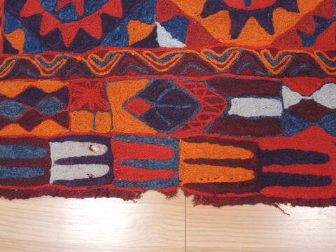 Kilim Red Flat Woven 411 X 710  Area Rug 100-110363 Image 4