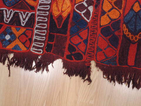 Kilim Red Flat Woven 411 X 710  Area Rug 100-110363 Image 6