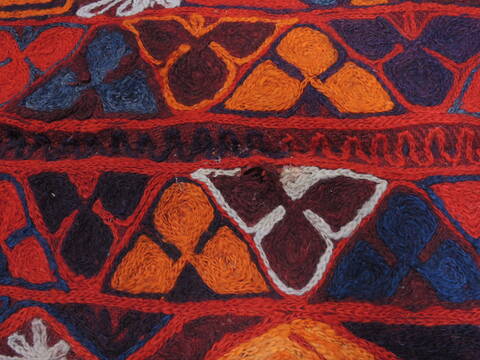 Kilim Red Flat Woven 411 X 710  Area Rug 100-110363 Image 8