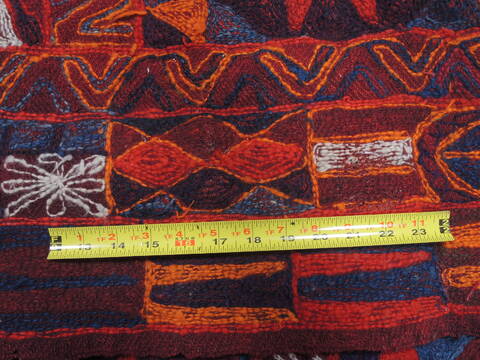 Kilim Red Flat Woven 411 X 710  Area Rug 100-110363 Image 9