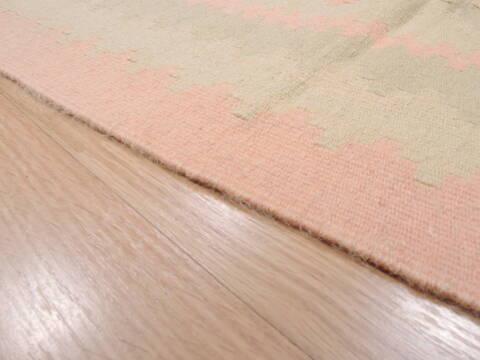 Kilim Beige Flat Woven 80 X 100  Area Rug 100-110367 Image 4
