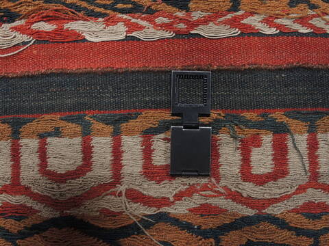 Kilim Blue Runner Flat Woven 50 X 103  Area Rug 100-110369 Image 10